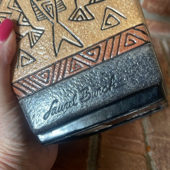 Laurel Burch Ganz Bella Casa Aztec Ceramic Stoneware Pitcher BC8140 - Picture 7 of 7